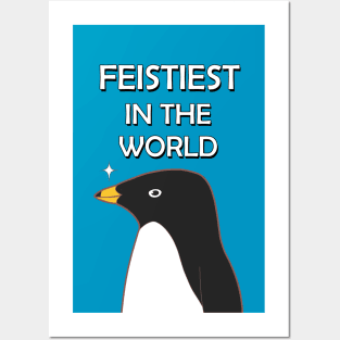 Feistiest In The World (Plain) Posters and Art